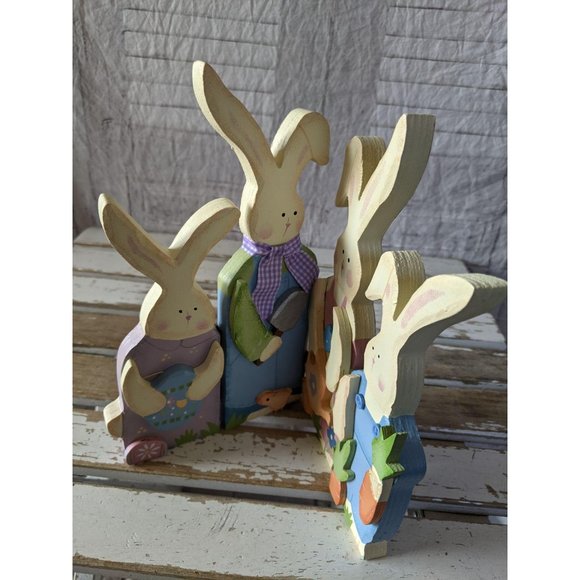 Easter bunny spring chicken hinge decor home - Picture 2 of 8